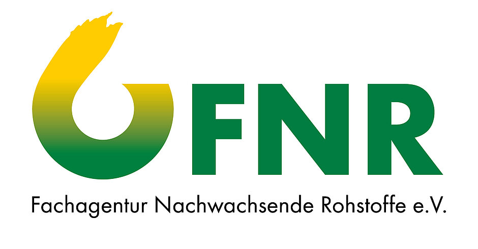 Logo und Schriftzug der FNR - Fachagentur Nachwachsende Rohstoffe e.V.